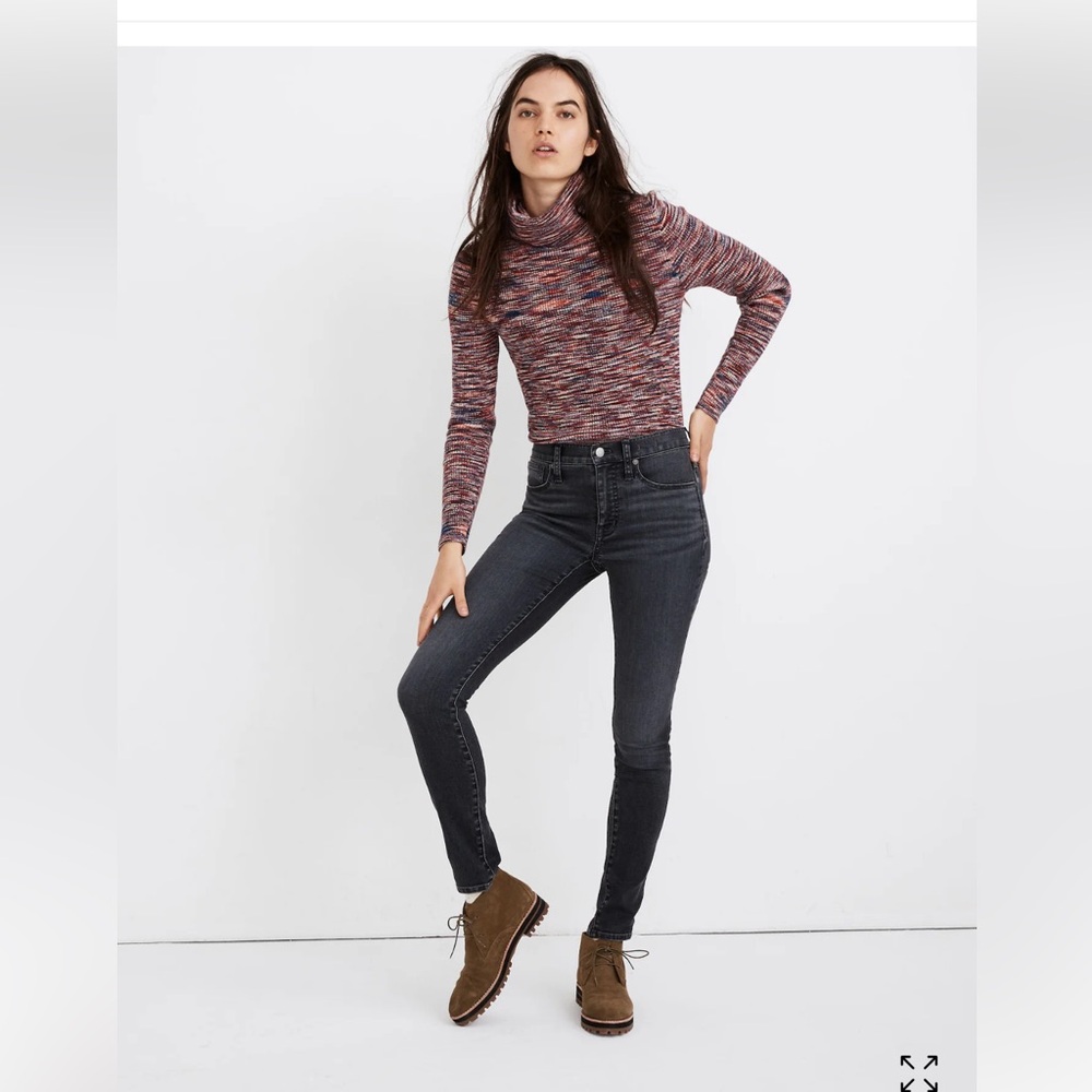 Madewell 9" Mid-Rise Skinny Jeans in Clarksville Wash 26 T Tall